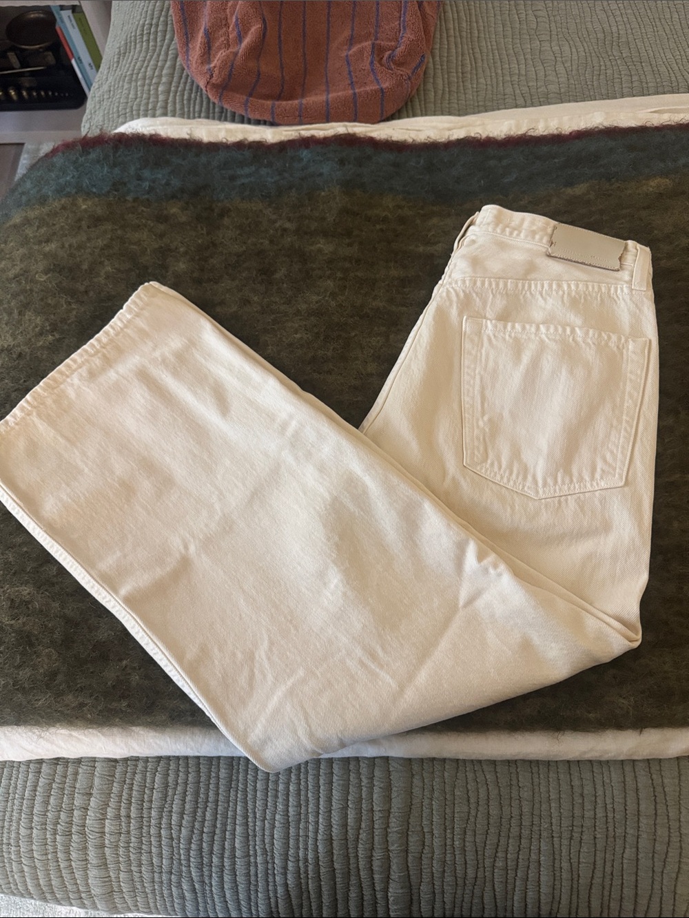 Citizens Of Humanity Off-White Gaucho Jeans